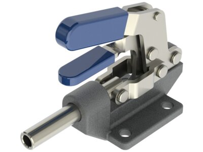 Straight Toggle Clamps with Additional Locking Mechanism