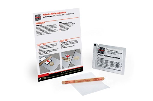 CB91 - CB200 Acrylic Adhesive Kit