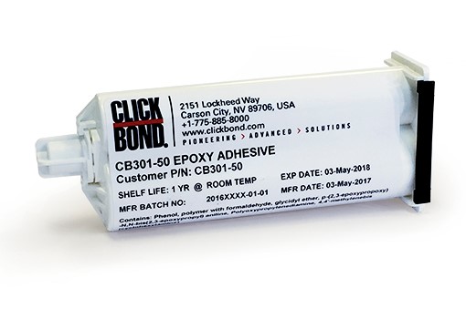 CB301-50 - CB301 50ml Epoxy Adhesive Cartridge