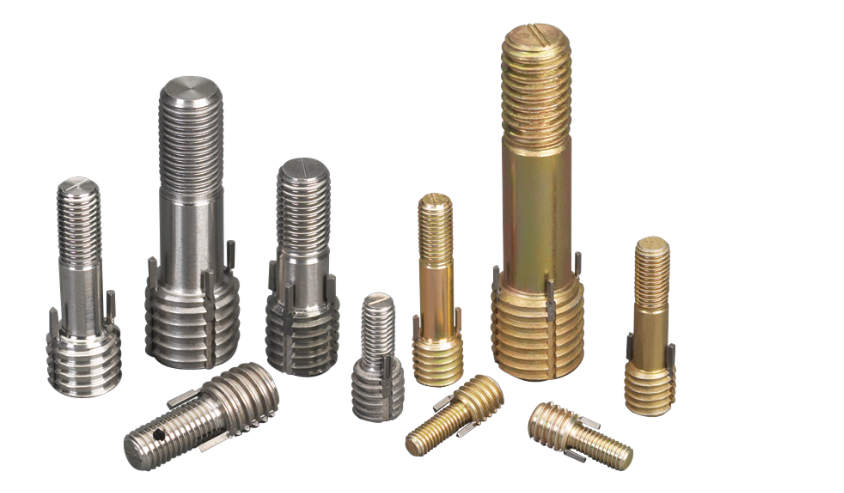 KEYLOCKING THREADED STUDS